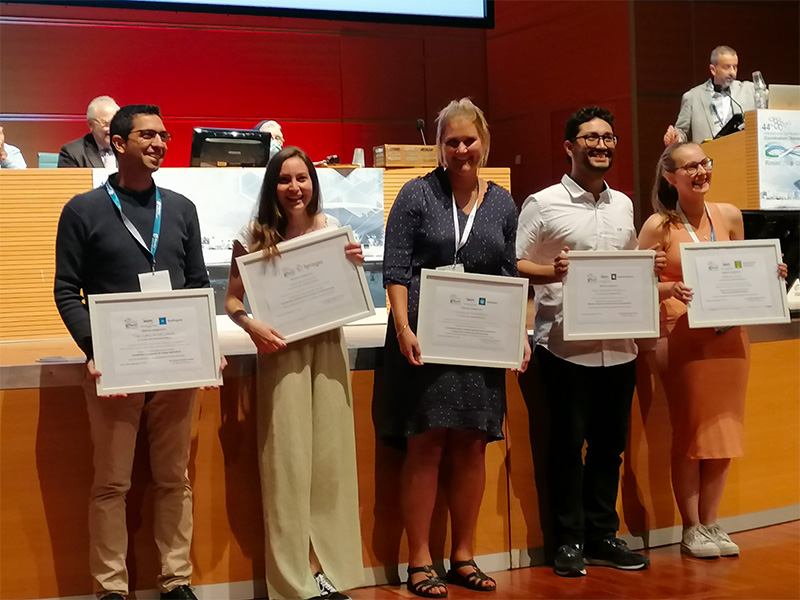 Two awards for young scientists from LCC at the 44th International Congress on Coordination Chemistry in Rimini, Italy.