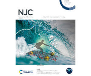 Paru dans le cover de New Journal of Chemistry