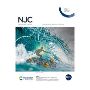 Published on the cover of the New Journal of Chemistry.