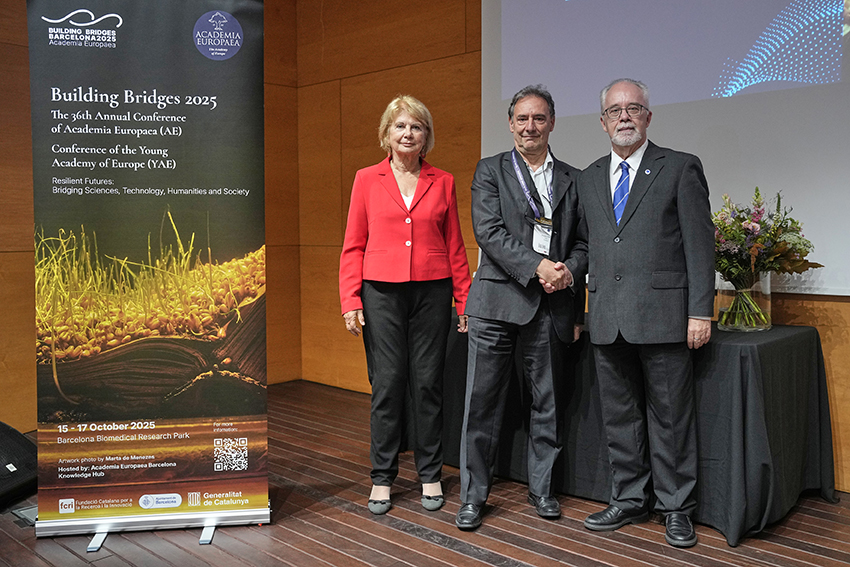 Induction ceremony of Rinaldo Poli at Academia Europaea
