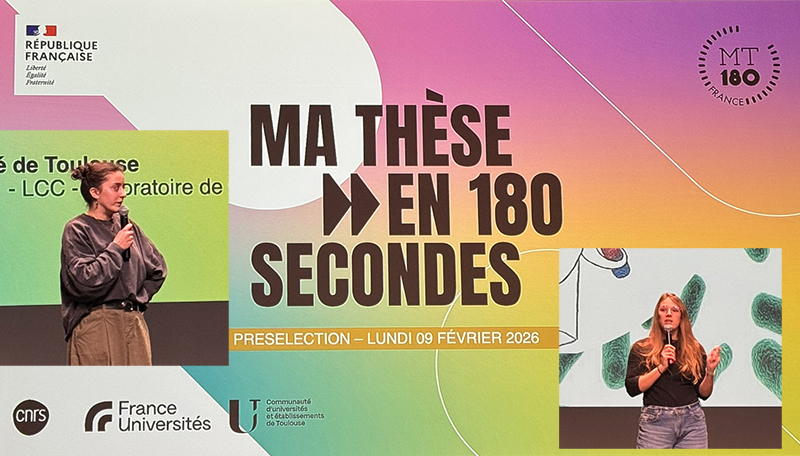 Concours MT180 : deux doctorantes du LCC en finale !