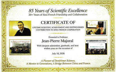 85 ans d’excellence scientifique pour Jean-Pierre Majoral